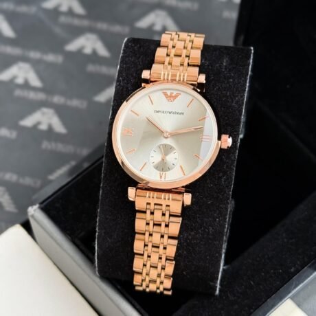 Best Quality Emporio Armani Rose Gold Watch for Women Under 3000