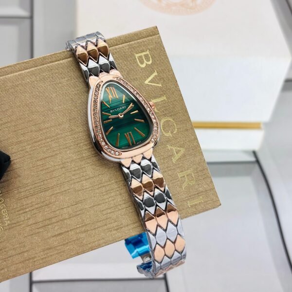 Luxury Bvlgari Serpenti Seduttori Green Dial Watch for Women Under 3000