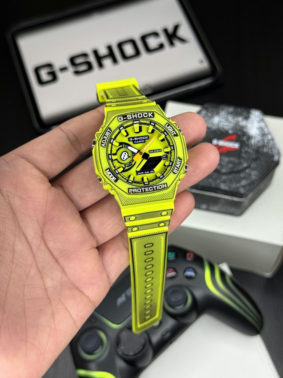 G Shock GA-2100-Manga Green