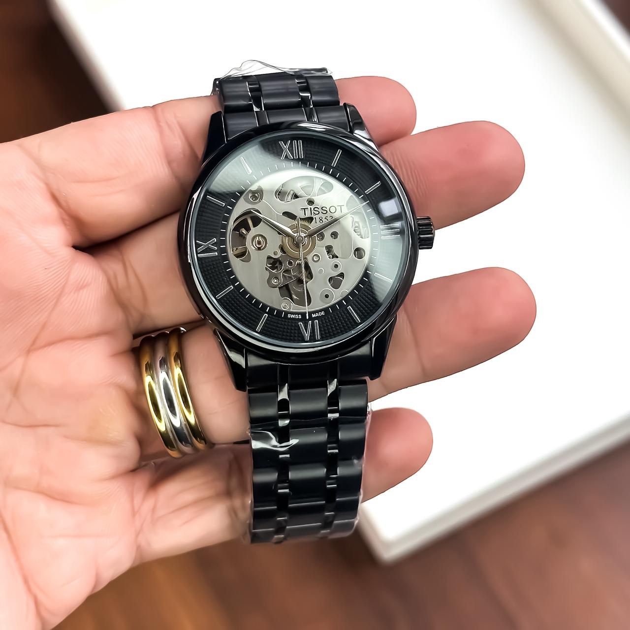 Tissot Chemin Des Tourelles Black First Copy