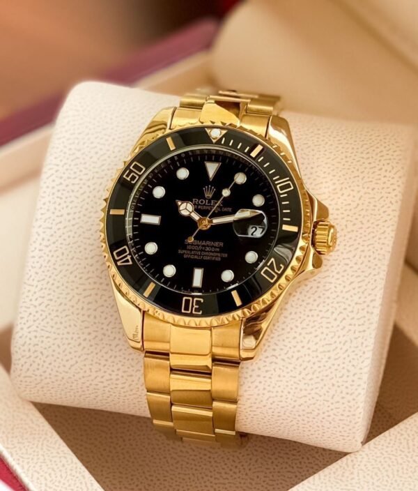 Rolex Submariner Copy Golden Watch for Men Under 4000 | Luxury Style
