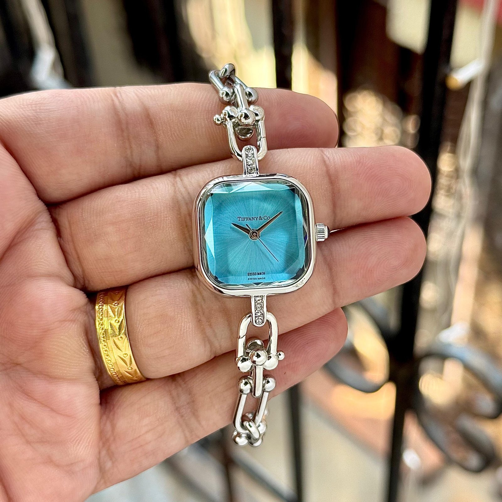 Tiffany Wristwatch for Women First Copy