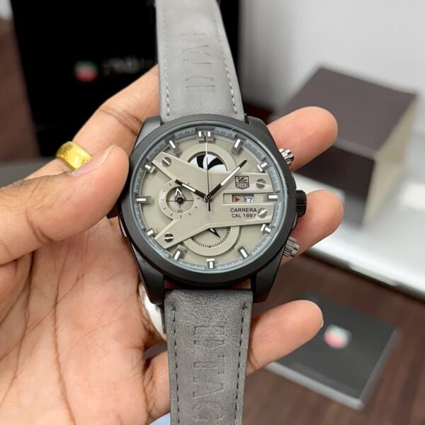 TAG Heuer Carrera CR7 Grey Watch Under 3000 | Sporty & Stylish