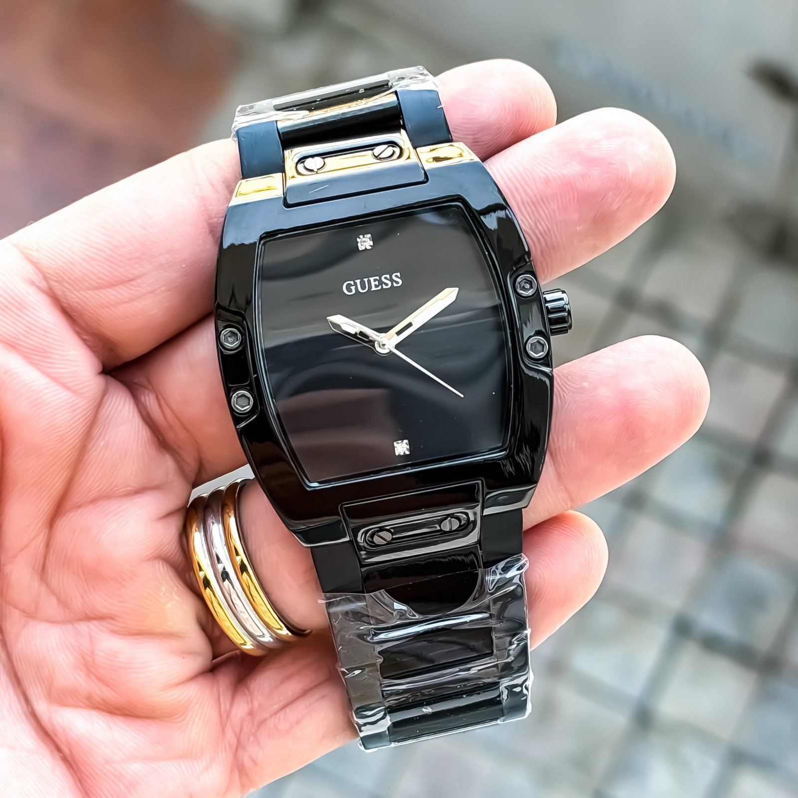 Guess GW0387G2 Black First Copy
