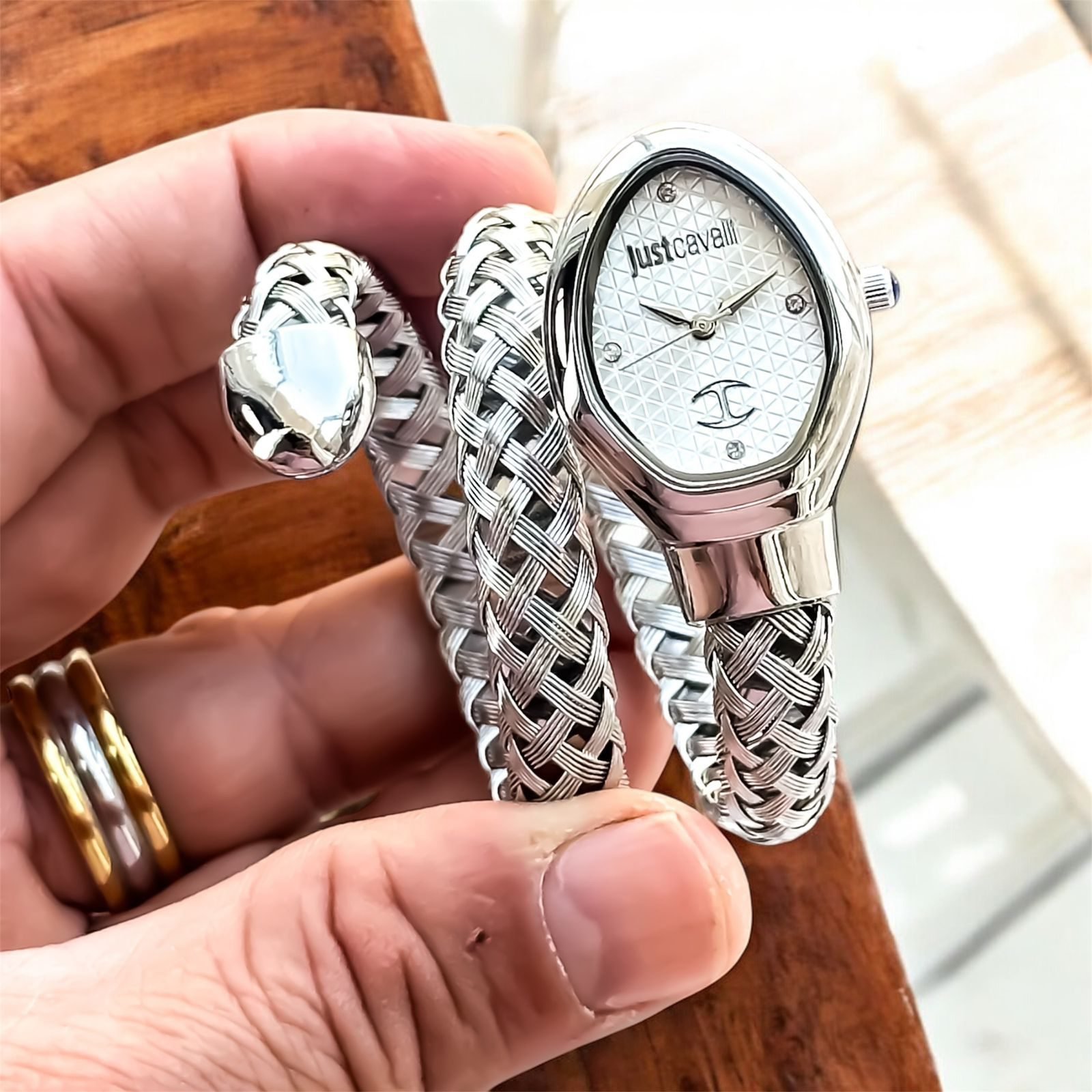 Just Cavalli Snake Watch From Watchtime India First Copy