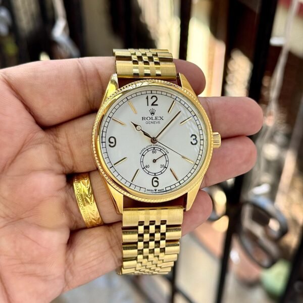 Rolex Perpetual 1908 Gold Watch for Men Under 5000