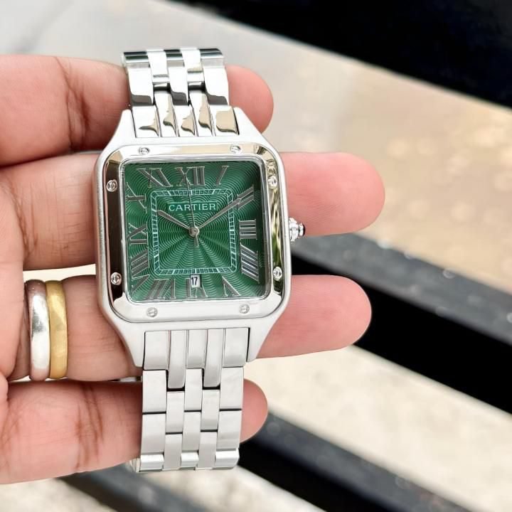 Panthere De Cartier Watch Steel