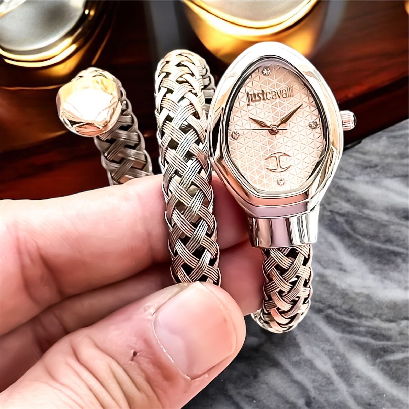 Just Cavalli Snake Watch India