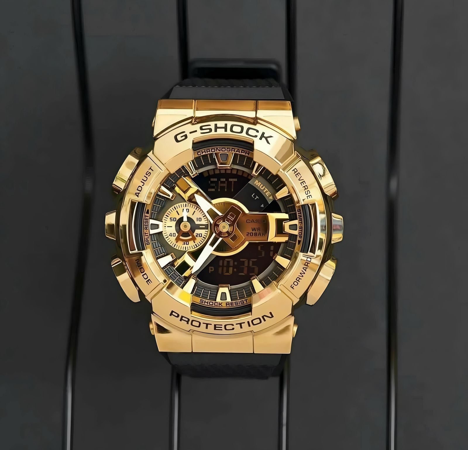 Casio G-Shock GM-110G-1A9DR First Copy Gold Watch