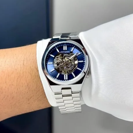 citizen tsuyosa open heart blue